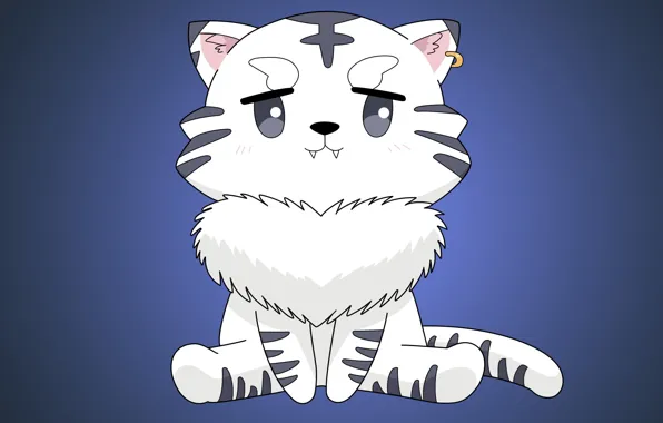 Wallpaper tiger, vector, anime, art, Kohaku, Isekai wa Smartphone